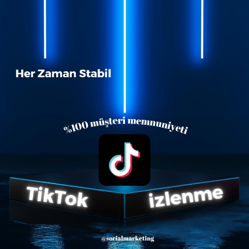  TikTok İzlenme  Max 100M  Anlık Başlar  Saatte 500K  Her Zaman Stabil